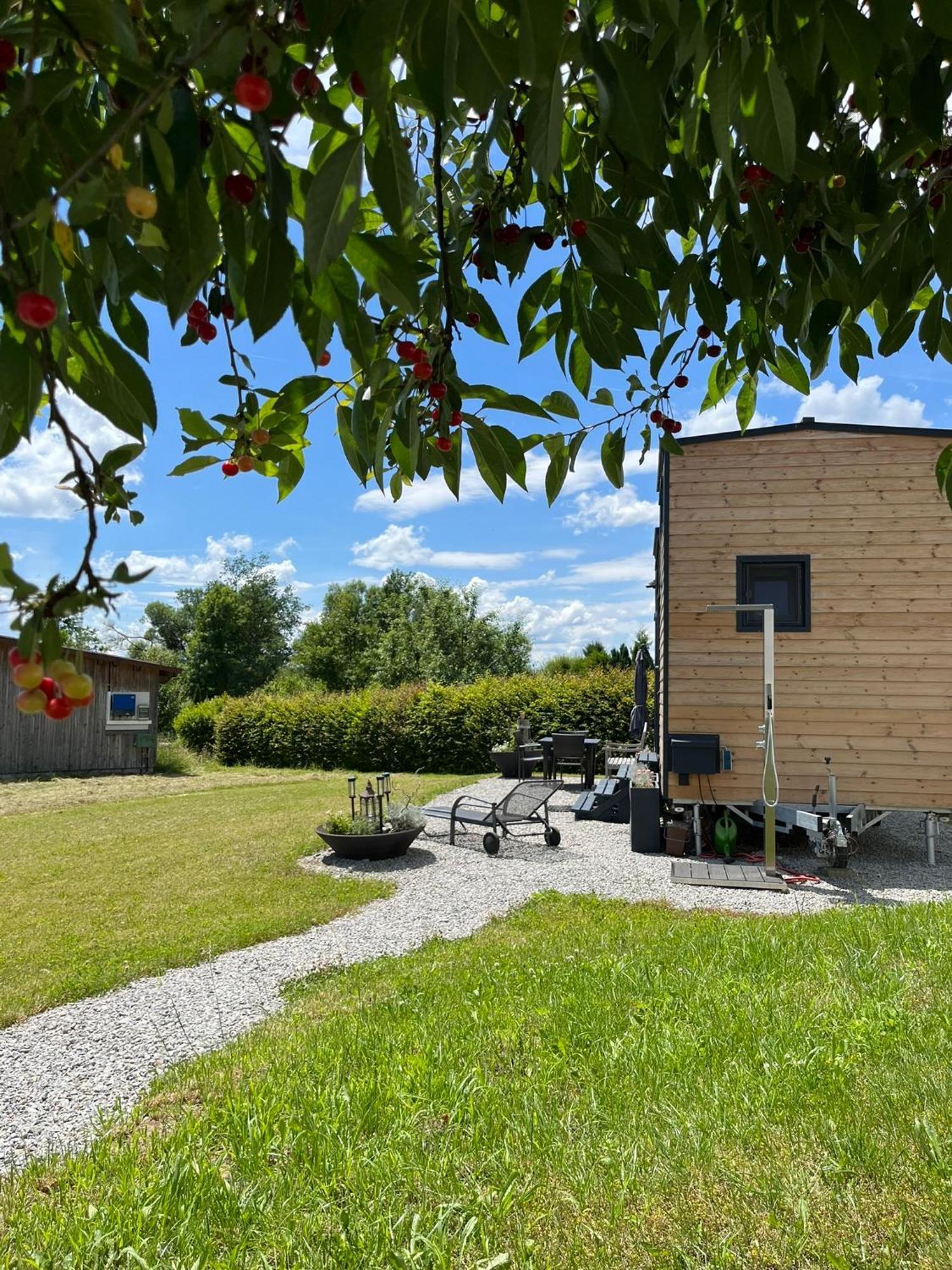 Tinyhouse -Reset Im Vilstal -Zurueck Zum Ursprung Apartment Aldersbach Luaran gambar