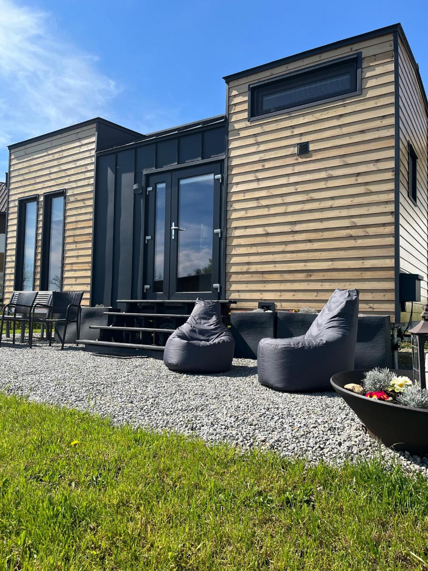 Tinyhouse -Reset Im Vilstal -Zurueck Zum Ursprung Apartment Aldersbach Luaran gambar